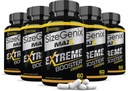 (5 Pack) Sizegenix Max 1600MG Avanceret mænds sundhed Formel 300 Kapsler