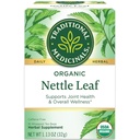 Traditionelle Medicinals Organic Nettle Leaf Urtete, Understøtter fælles sundhed & Samlet wellness, (pakke af 2) - 32 Tea Tasker i alt