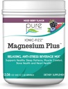 Pure Essence Labs Ionic Fizz Magnesium Plus, Anti- Stress Supplement Drink Powder, Gluten Free og Non- GMO Magnesium Powder (blandet berry, 12.06 Ounce (pakke med 1))