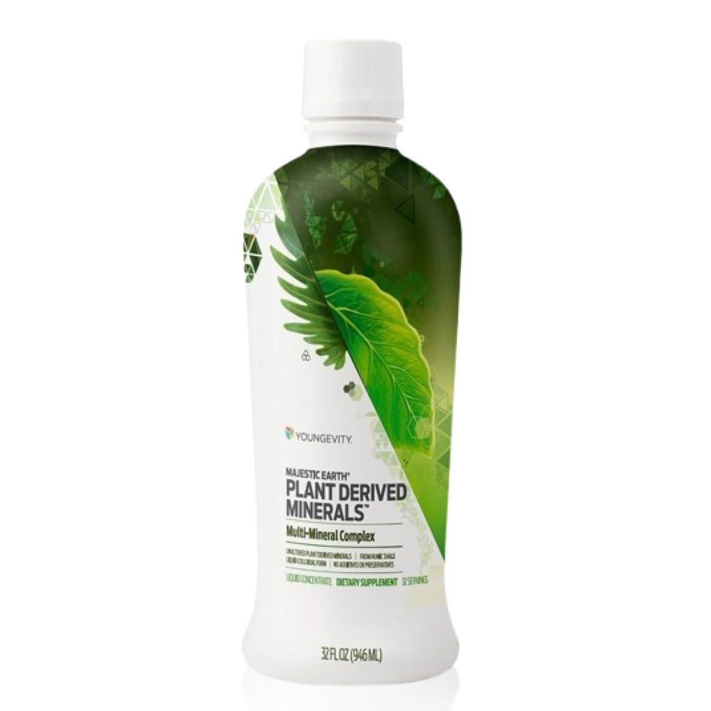 Youngevity Plant Derived Minerals Multi- Mineral Complex 124; Lavet af Humic Shale against 124; Liquid Colloidal Form Б124; 32 Servering (32 Fluid Oz (pakke med 1))