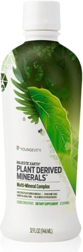 Youngevity Plant Derived Minerals Multi- Mineral Complex 124; Lavet af Humic Shale against 124; Liquid Colloidal Form Б124; 32 Servering (32 Fluid Oz (pakke med 1))