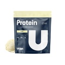 UCAN Energy + Plant Protein Powder - Vegan Plant Based Protein 20g Pea Protein med Aminosyrer EAA & BCCA - Keto Protein Powder - Ingen tilsat sukker, Gluten- Free - Vanilla - 12 Serveringer