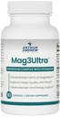 Arthur Andrew Medical, Mag3Ultra Triple Magnesium Supplement, Sucrosomial, Bisglycinate, Taurate for Muscle, Stress, Mood, Nerve, Bone & Heart Support, 90 Kapsler