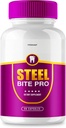 (1 Pack) Steel Bite Pro til tænder og gumme reparation, Autentisk stål Bite Pro supplement, Tandpleje Support Capsule, Zephyr Organics, One Flaske