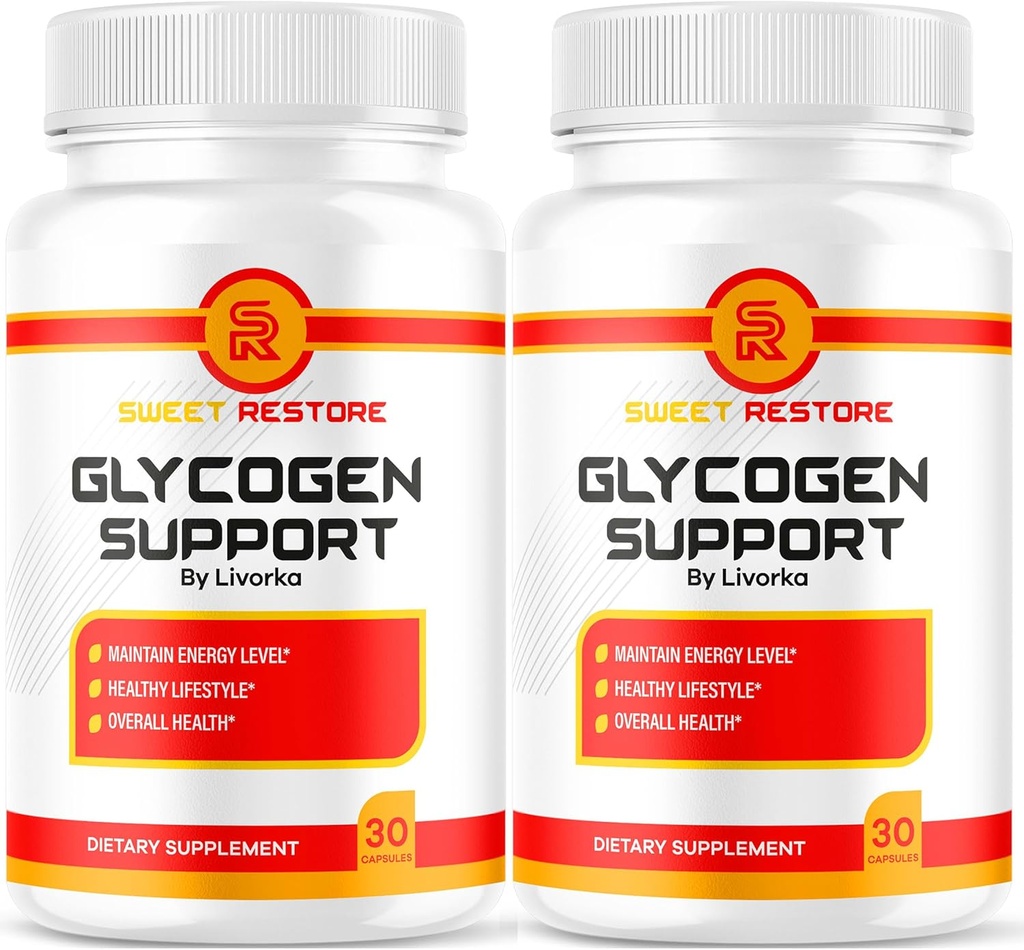 LIVORKA (2 Pack Sweet Glycogen Support, Sweet Glycogen Support Kapsler, Sweet Glycogen Support Pills, 60 Kapsler til 2 Måneder