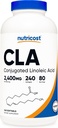 Nutricost CLA (konjugeret linolsyre) 800 mg, 240 Softgel