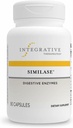 Integrative Therapeutics Simidase - fordøjelsesenzymer supplement til voksne - støtter fordøjelse og sammenligning af næringsstoffer * - Dairy- Free & Vegan - 90 Greve (45 Servere)