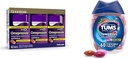 GoodSense Omeprazol Tablets 14 Count (3 Pack) og TUMS Chewy Bites Antacid Tablets 60 Count