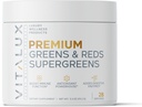 VITAUX ttesmå 124; # 1 Rated Premium Greens & Reds Superfood Powder ttesmå 124;