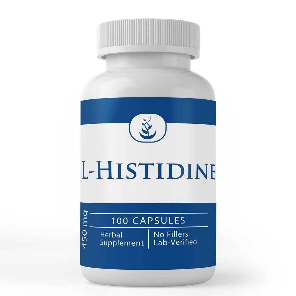 PURE ORIGINAL INGREDIENTS L-Histidine (100 Capsules) Always Pure, No Additives Or Fillers, Lab Verified