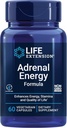 Life Extension Adrenal Energy Formel, Hjælp hæmme virkningerne af stress, hellig Basilikum, cordyceps, bacopa og ashwagandha, Gluten Free, Non- GMO, Vegetar, 60 Kapsler