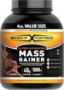Body Fortress Super Advanced Mass Gainer, Chokolade Protein Plus Surplus kalorier til muskelmasse Gain Support 1-4lb. Jar