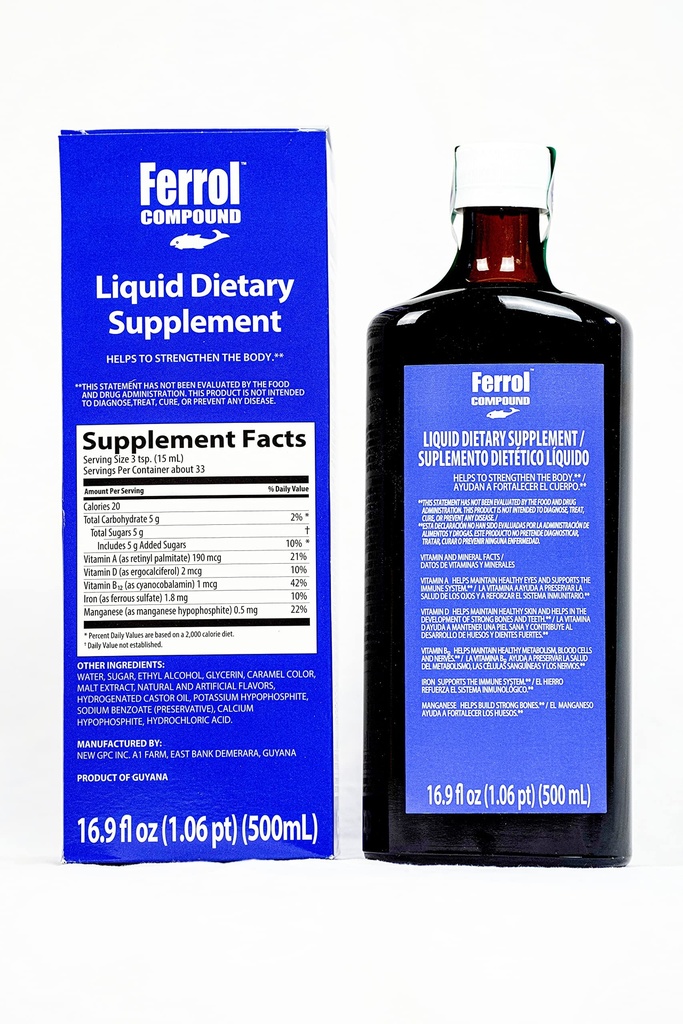 Kompound- Flydende Kosttilskud 16, 9 fl oz (500 ml)