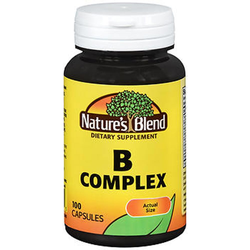 Nature Blend Nature 's Blend B Complex kapsler, 100 Caps
