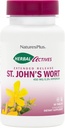 NaturePlus Herbal Actives St John 's Wort, Extended Release - 450 mg, 60 Vegan Tablets - Vegetarisk, Gluten- Free - 60 Servere