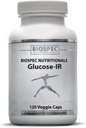 Biospec Nutritionals Glucose- IR - Cinnamon Extract, Chrom, Berberine, og Biotin (120 kapsler)