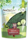 Mad til levende Chlorella Powder, 2 Pounds - Kosher, Raw Green Algae, Vegan Superfood, Bulk, Pure Vegan Green Protein, Rich in Vitamin and Minerals, Great for Drinks, Teas og Smoothies
