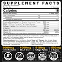Mænds & kvinders Creatinine Monohydrat Gummies Complex, 6-in-1 Chewable præ-workout Creatin med BCAA, Collagen Peptider, L- Taurine, 15 Servere, Natural Lemon Flavor - 60 Greve (Pack of 1)