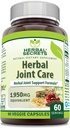 Herbal Secrets fælles pleje 1950 Mg per Serving Support 124; Veggie Capsule Note 124; Indeholder Boswellia Extract, White Willow, Cat 's Claw & Tart Cherry Powder Tube 124; Made in USA (1 Pack, 60 Greve)