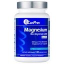 CanPrev Magnesium Bis- Glycinate Gentle 200mg, 120 V- Caps 120- Day Supply - Pure Elemental Magnesium supplement, Understøtter Knogler og Muskelfunktion, Gentle på Mave, Perfekt til daglige Magnesium behov
