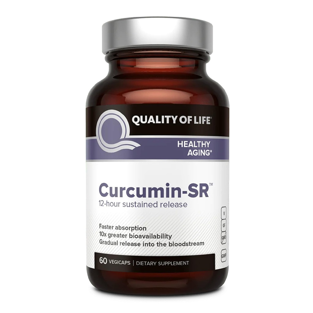 Livskvalitet Curcumin- SR - Sund aldring, Inflammation Support - 60 Vegicaps