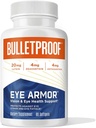 Skudsikkert Eye Armor supplement bløddele, 60 greve, tillæg for øje sundhed og blå lys beskyttelse