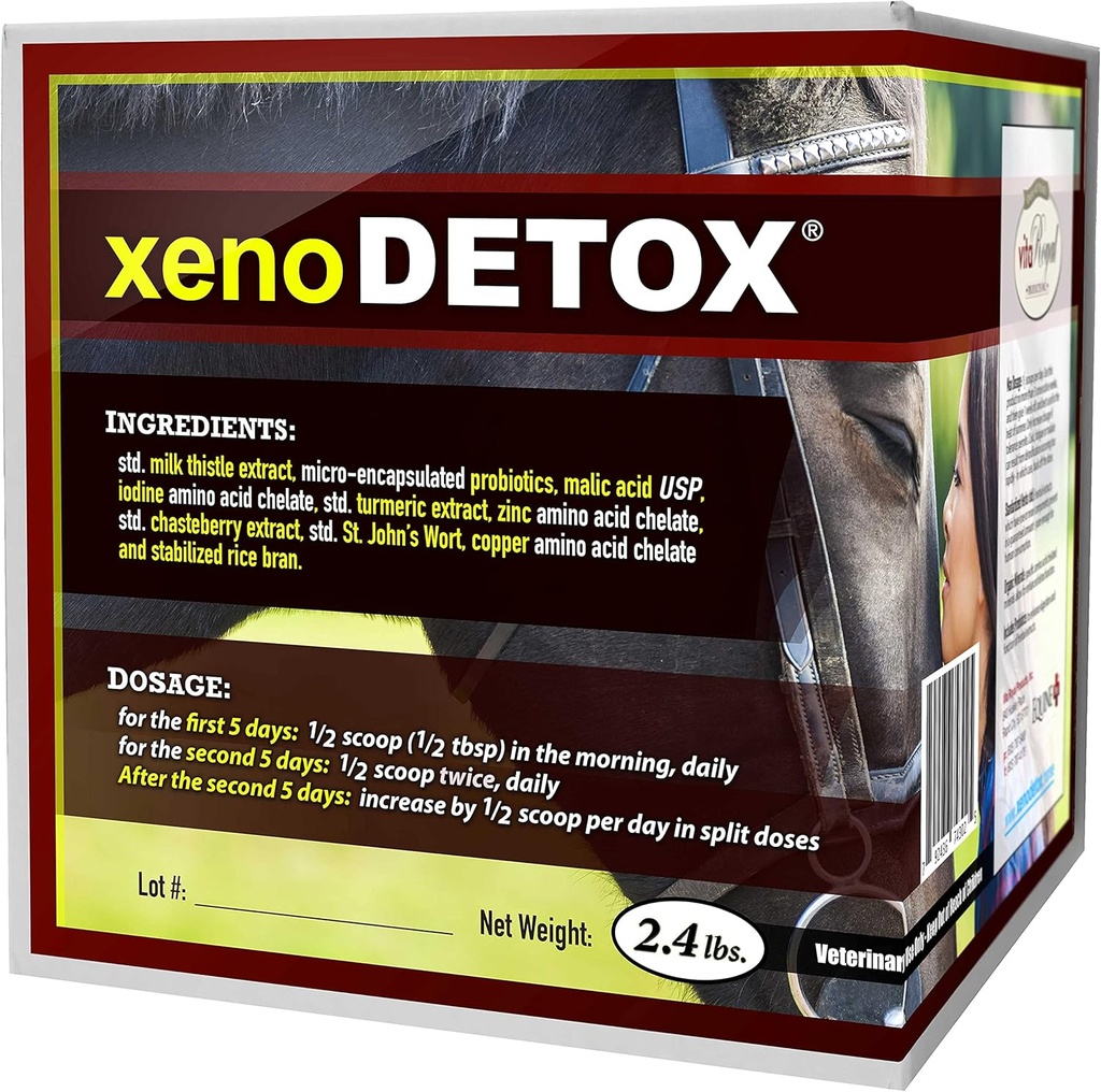 Lever & thyreoidea Support Formel for Heste w / Hud Betingelser - Standardiserede Human- Grade Urter