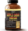 Intentionally Bare Apple Cider Vincils med mor kapsler - ACV kapsler med ingefær, Lemon, Cayenne og Inulin - Keto Friendly and Gluten Free for Energy, Immunity and Gut Health - 120 kapsler