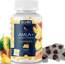 SOHM Amla og Ashwagandha Gummies, individuelt indpakket, Understøtter sund immunforsvar, Reducere infektioner -Ashwagandha Gummies for kvinder og mænd vegetar (Ananas, Mango)