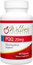 PQQ 20mg BioPQQ, bedste værdi for Natural BioPQQ (60 kapsler, 20mg PQQ) - Natural Source, Gluten Free, Veggie Capsule