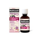 Robitussin Elderberry Host + Chest Congestion DM Børnenes Hoste Medicin, Chest Congestion Relief og Hough Syrup - 4 Fl Oz
