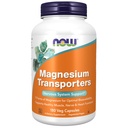 Now Foods Supplements, Magnesium Transportører med 5 former for Magnesium for optimal biotilgængelighed, 180 Veg Kapsler