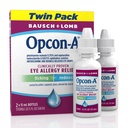 Opcon- A Allergy Eye Drops, Antihistamin og Rødme Relief for Itchy, røde øjne, lindrer irritation fra Pollen, Ragweed, Græs, Animal Hår og Dater Clinically Proven Formel, 0.5 Fl Oz (Pack of 2)