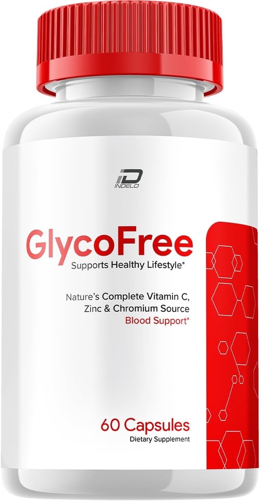 GlycoFree kapsler, GlycoFree Advanced Supplement, Alle naturlige formel til at opretholde sunde niveauer, maksimal styrke Daglig formel, Glyco Free kapsler Anmeldelser (1 pakke - 60 kapsler)