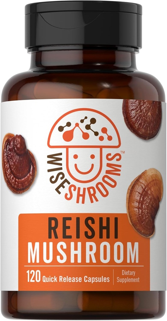Carlyle Reishi Mushroom Capsules Extract 124; 5000mg