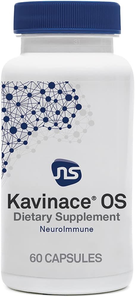 Neuroscience rolig søvn hjælpemidler til voksne - Kavinace OS - Lindrende Neuro immunforsvar supplement med L Theanine & 5mg Melatonin - Hurtig lindring fra søvnløshed efter blot én dosis (60 kapsler)