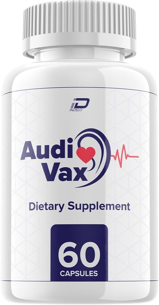 AudiVax Max Ear Support Capsules - AudiVax Ear Health Supplement, Promote Indre Ear & Middle Ear Health med forbedret flow - Audivax for Høretab & Ear Ringing Anmeldelser (60 Kapsler)