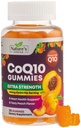 CoQ10 Gummies til voksne 100mg - 3X Styrke, Høj Absorption, Antioxidant Supplement for Heart Health Support & Energy Production, Ultra Coenzym Q10 Vitamin, Coq 10 Kosttilskud - 30 CoQ10 Gummies