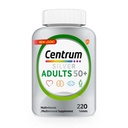 Centrum sølv Multivitamin til voksne 50 Plus, Multivitamin / multimineral supplement, vitamin D3, B Vitaminer, Gluten fri, non-GMO ingredienser, understøtter hukommelse og kognition hos ældre voksne - 220 Ct