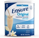 Sikre original ernæring rystes pulver med 9 gram protein, Meal udskiftning Shakes, Vanilla, 14 oz