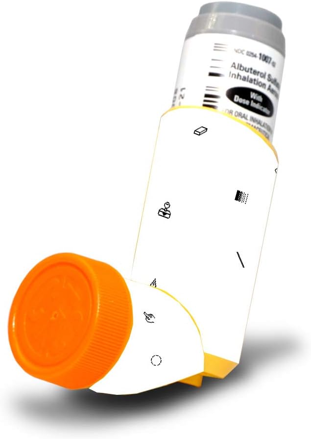 MightySkins Hud til Provenul HFA Asthma Inhaler - Primær Honeycomb Budd124; Beskyttende, holdbart, og Unique Vinyl Decal wrap Cover Budd124; Let at anvende, fjerne og ændre stilarter Budd124; Lavet i USA