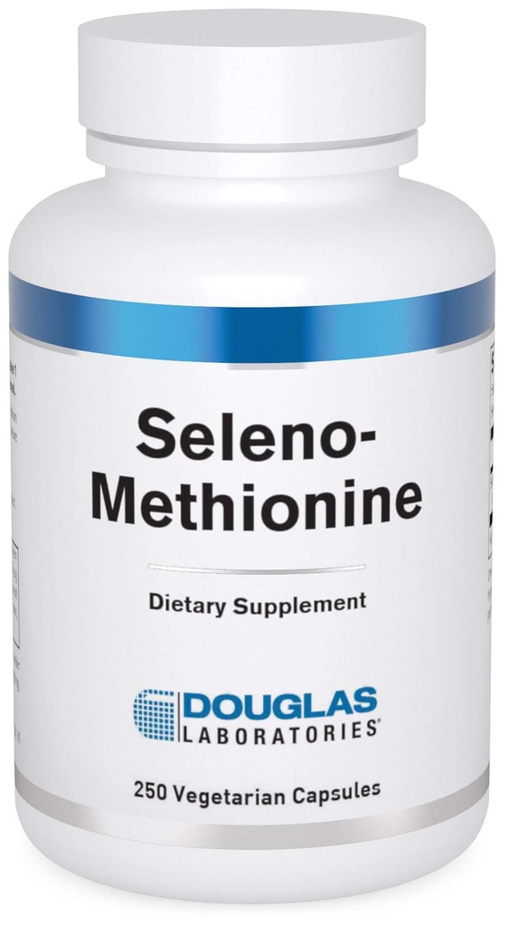 Douglas Laboratories Seleno- Methionin n. v. 124; 200 mcg. Biotilgængeligt Selenium n. v.; 250 kapsler
