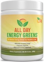 IVL - Hele dagen Energy Green - Supplement pulver mix drik, Grønne pulver superfood - Super Green Blend for optimal ernæring, energi & fordøjelse, Superfood Boost (Fruity Flavor)