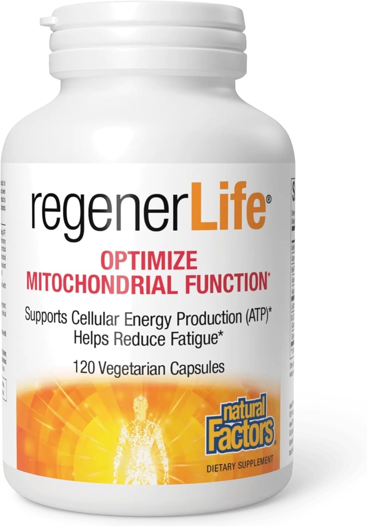 Naturlige faktorer REGENERLIFE ®, 120 kapsler