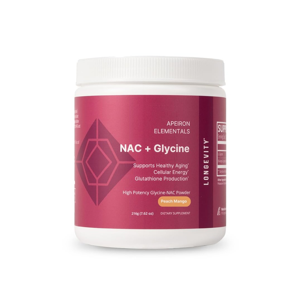 NAC + Glycine Powder - 2500mg - Glutathione Production, Immune Support, & Cellular Energy