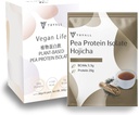 TRYALL Plant Based Pea Protein Powder Isolate (20g Protein) Travel Sachets (Hojicha, 10 Pakker)