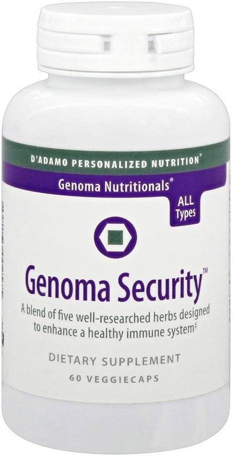 D 'Adamo Personaliseret Nutrition Genom Security, 60 Greve