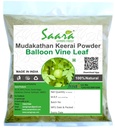Nutranix bhm HERBAL FRESH Mudakathan Keerai Powder, 100g, Ballon Vin Leaf Powder, Kanphata, Budda Kakara, Agniballi, Jyotishmati Leaf Powder, 100g, (pack 1 x 100g)