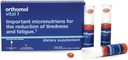 Orthomol Vital F hætteglas, kvinders multivitamin, 7-dages forsyning, vitaminer A, B, C, D, E, K, Calcium, jod, Omega-3