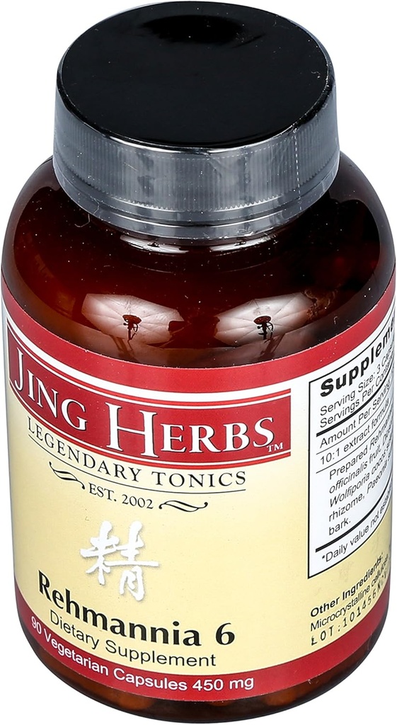 Jing Herbs Rehmannia 6 90 Kapsler